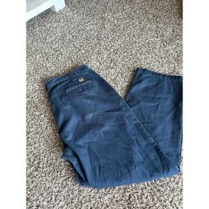 Carhartt Mens Relaxed Fit Work Pants‎ Casual Blue